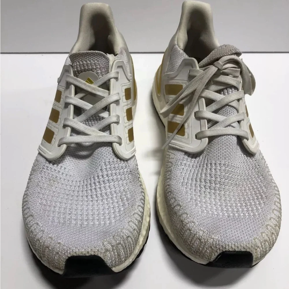 adidas Women's Ultraboost 20 Running Shoes White Size 9 M